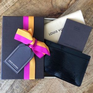 Louis Vuitton Epi Card holder